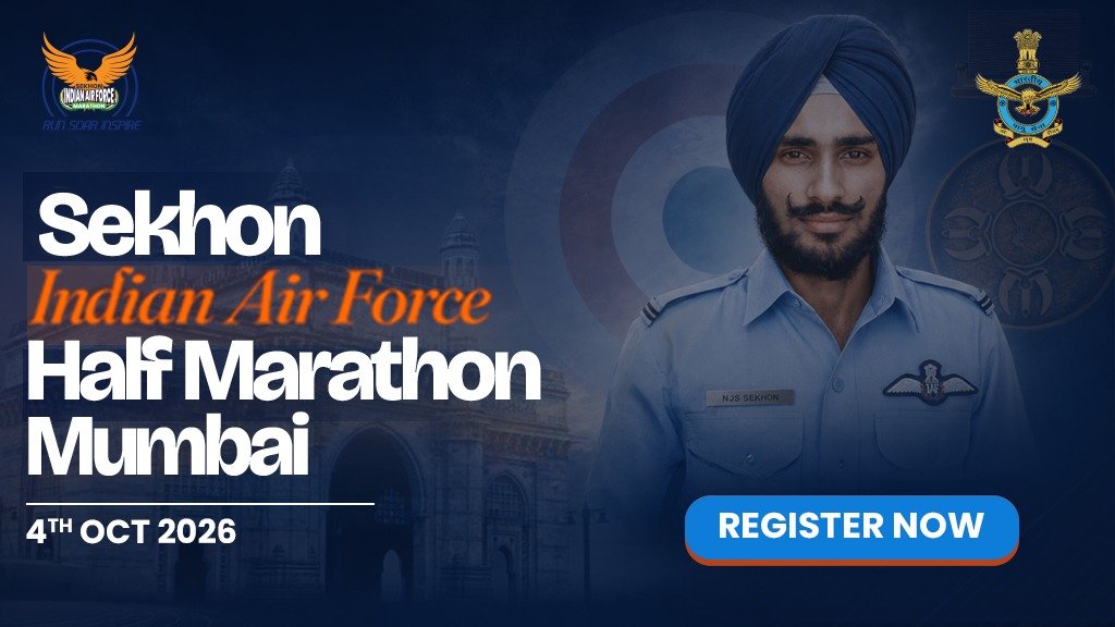 Sekhon Indian Air Force Half Marathon Mumbai 2026