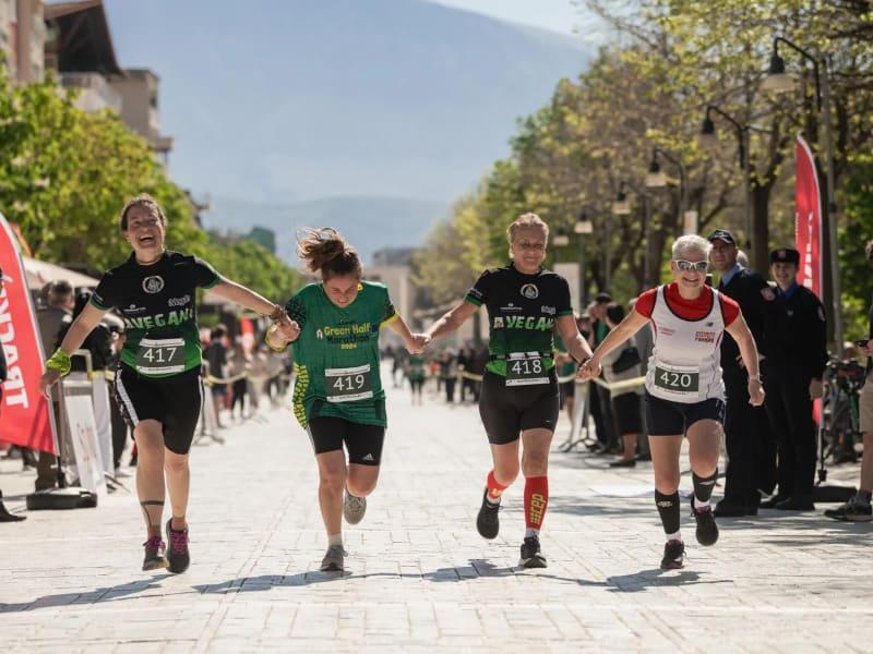 Semi-Marathon Berat Green Logo