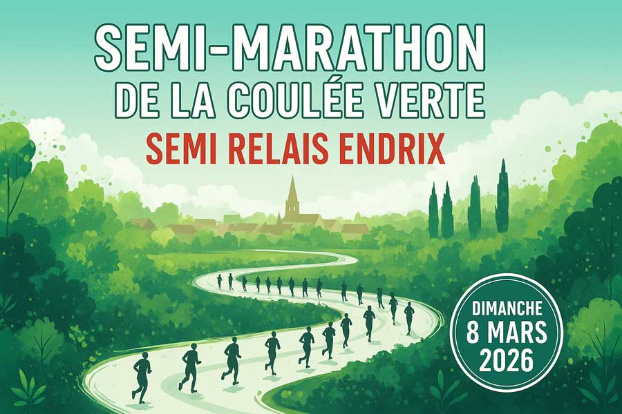 Semi-marathon de la Coulée Verte Logo