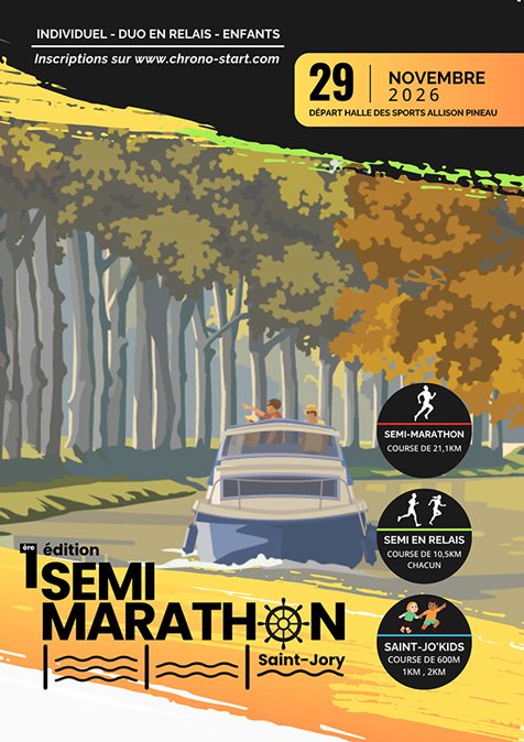 SEMI MARATHON DE SAINT JORY Logo