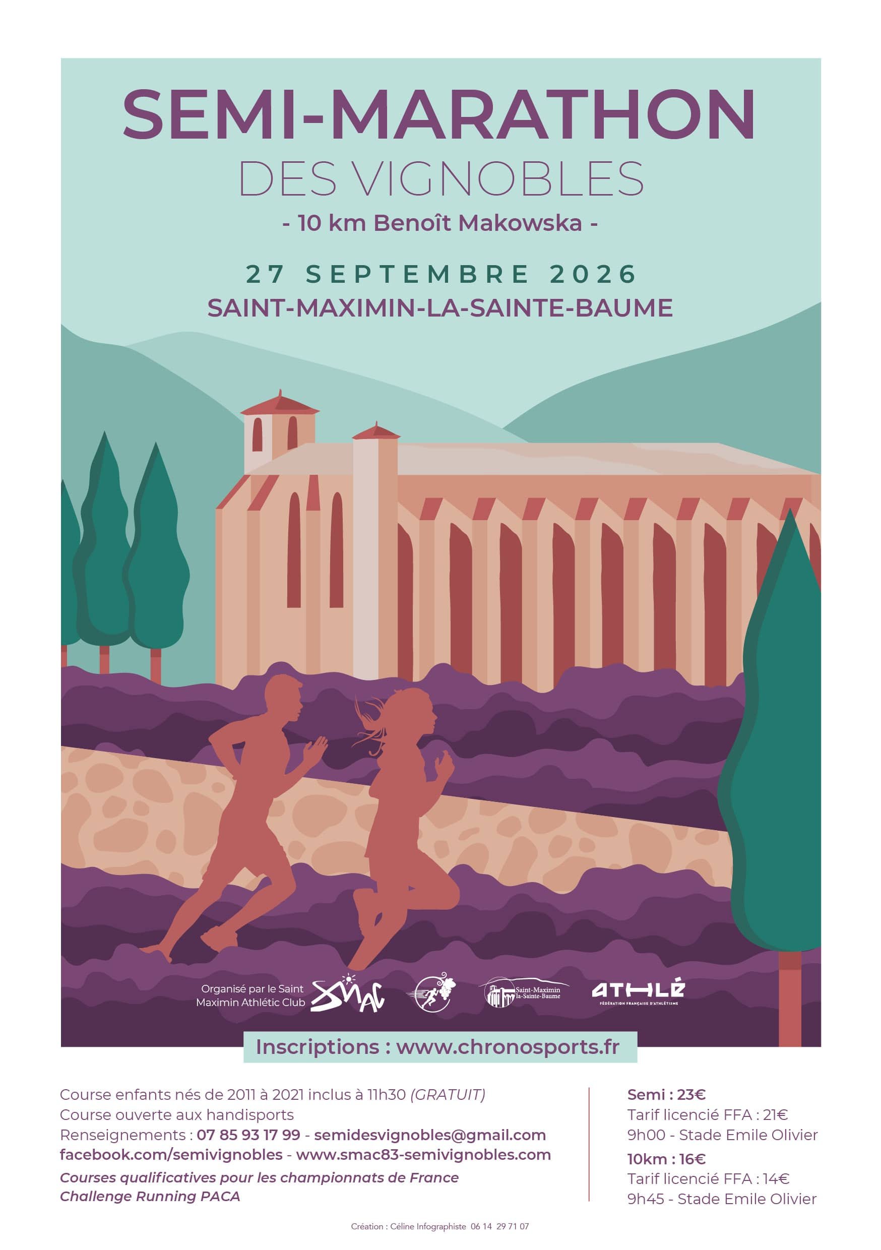 Semi Marathon des Vignobles Logo