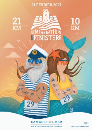 Semi-Marathon du Finistère Logo