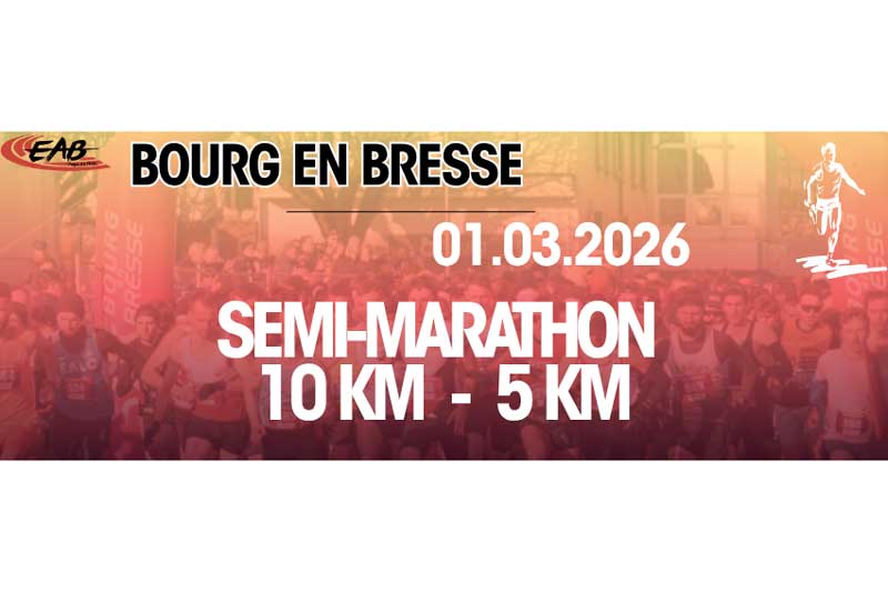 Semi Marathon et 10km de Bourg en Bresse
