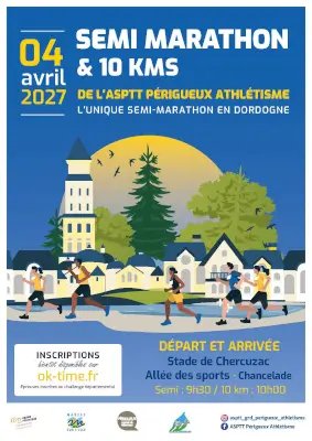Semi-Marathon et 10km de l'ASPTT Grand Périgueux Athlétisme 2027