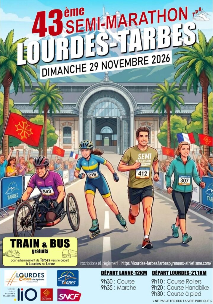 Semi-Marathon Lourdes Tarbes 2026