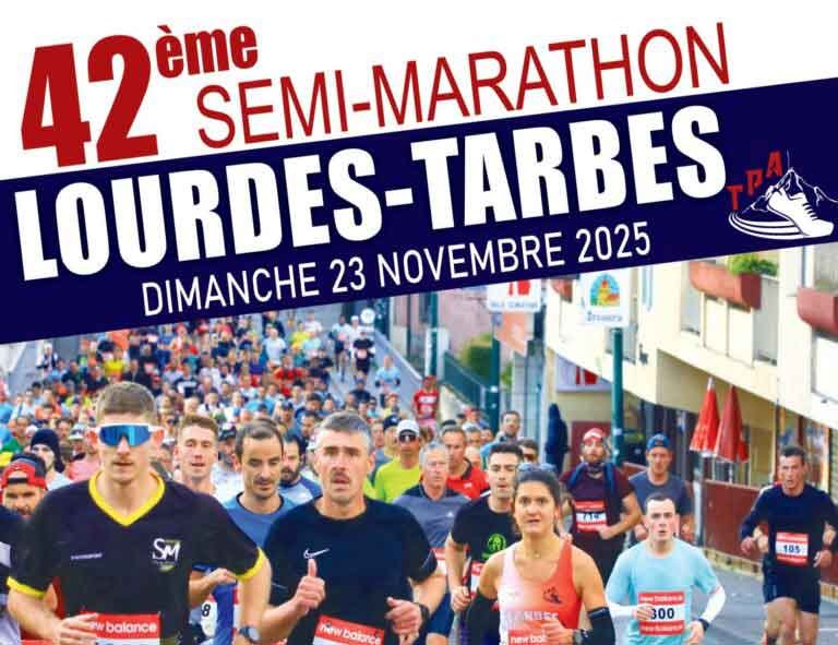 Semi Marathon Lourdes - Tarbes