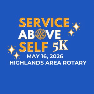 Service Above Self 5K Logo
