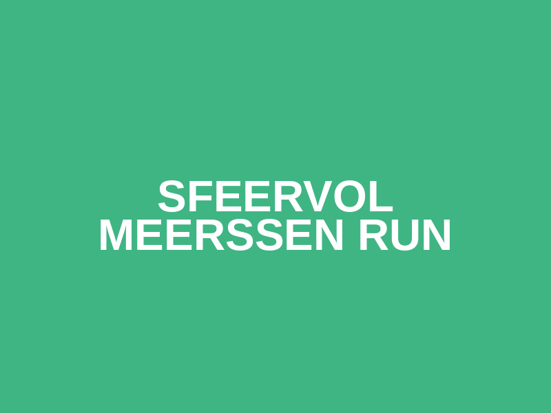 Sfeervol Meerssen Run Logo
