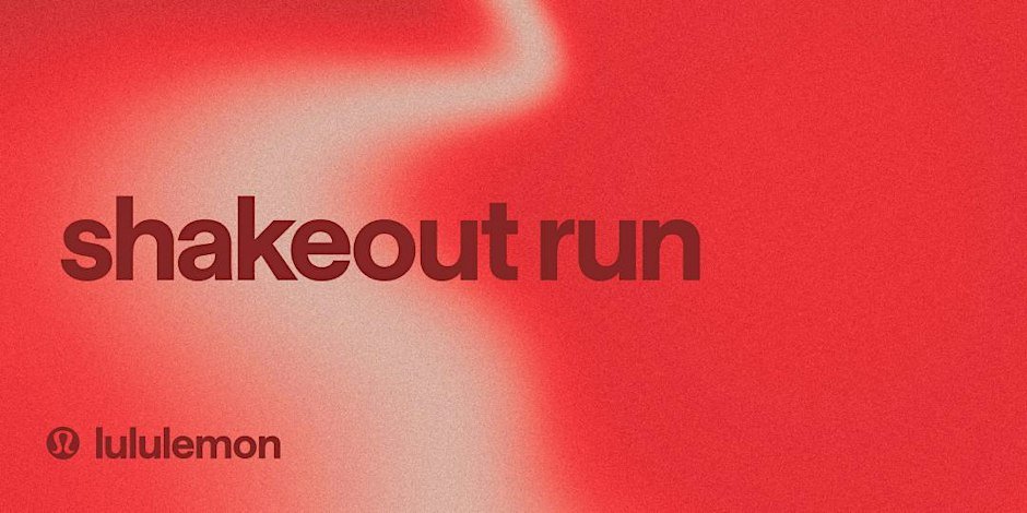 Shakeout Run & Sound Bath with lululemon DC Logo