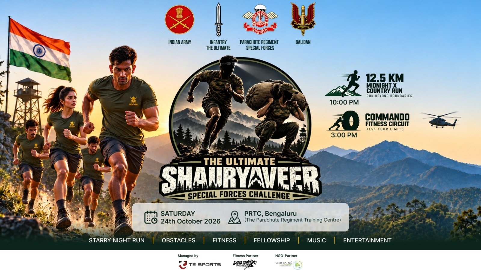 Shauryaveer SF Challenge Logo