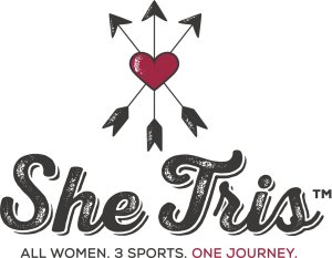 She Tris Sprint Triathlon - Chapel Hill (NC) Logo