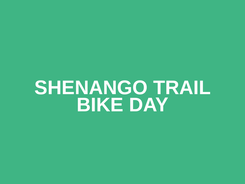 Shenango Trail Bike Day Logo