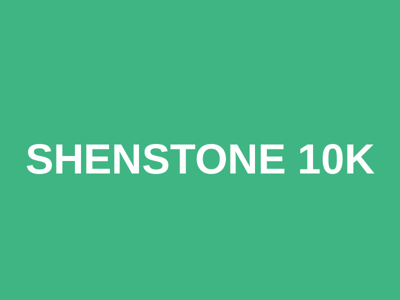 Shenstone 10k Logo
