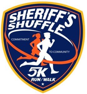 Sheriff's Shuffle 5k Run Walk Logo