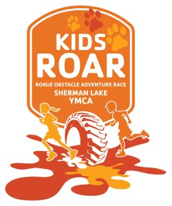 Sherman Lake YMCA Kids ROAR Logo