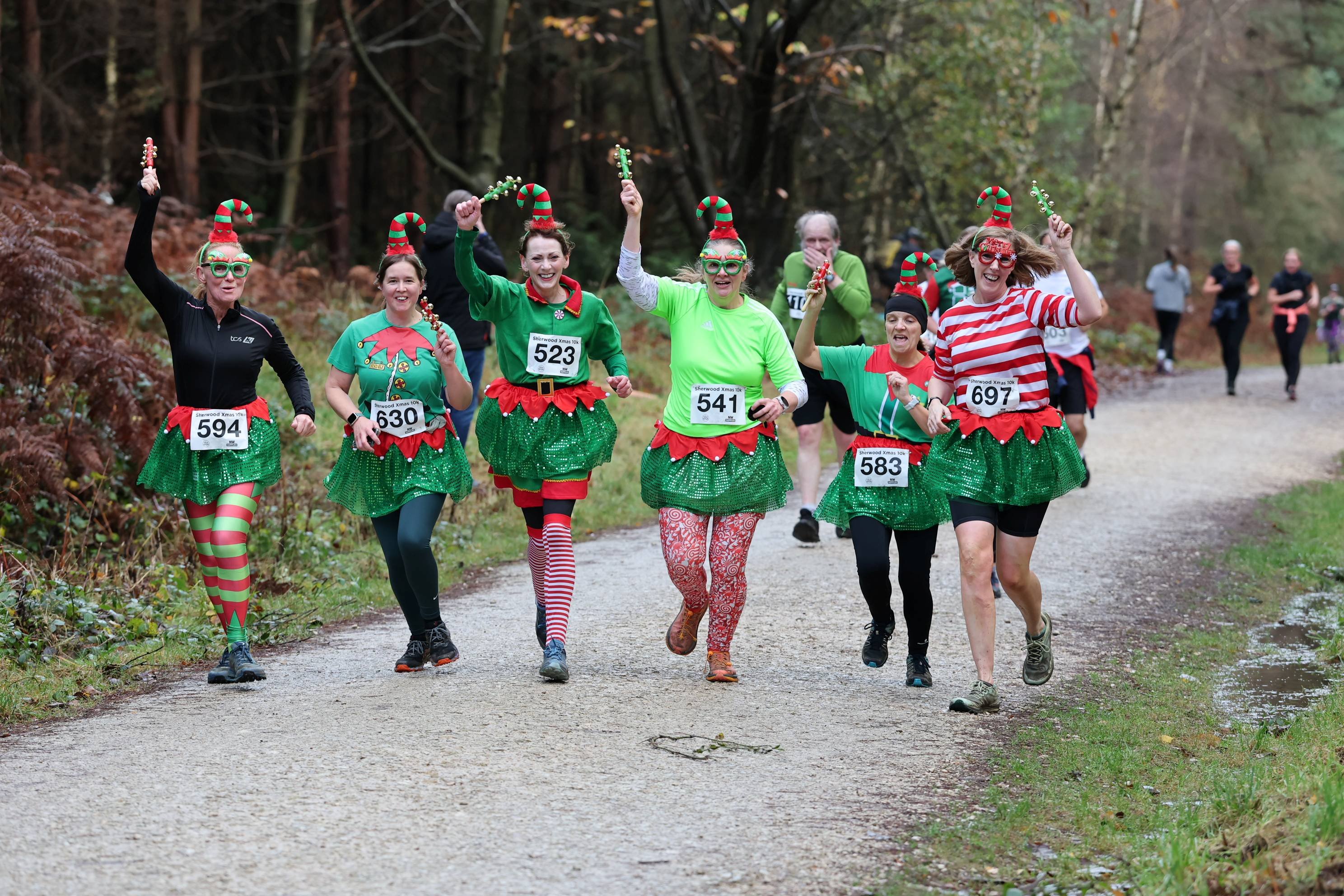 Sherwood Christmas 10k & 5k Logo