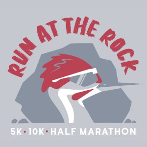 Run At The Rock - 5K/10K/Half Marathon Logo