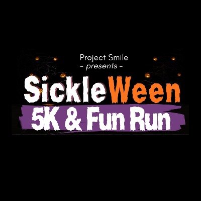 SickleWeen 5K & Fun Run: Moving for Smiles. United for Sickle Cell Logo