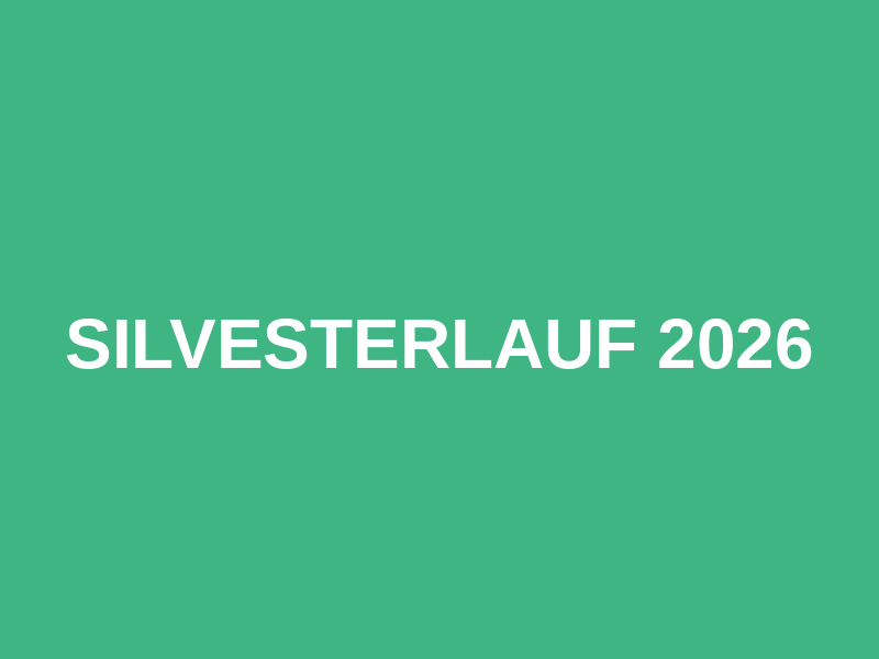 Silvesterlauf 2026 Logo