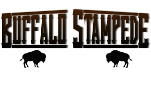 Six Pack Outdoors: Buffalo Stampede Logo