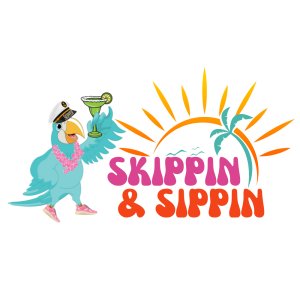 Skippin & Sippin 5K & PHun Walk/Run Logo
