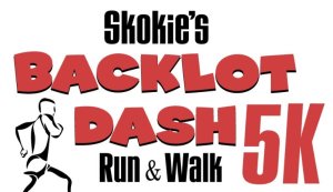Skokie's Backlot Dash 5K and 1/2 Mile Youth Color Run Logo