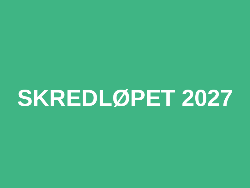 Skredløpet 2027