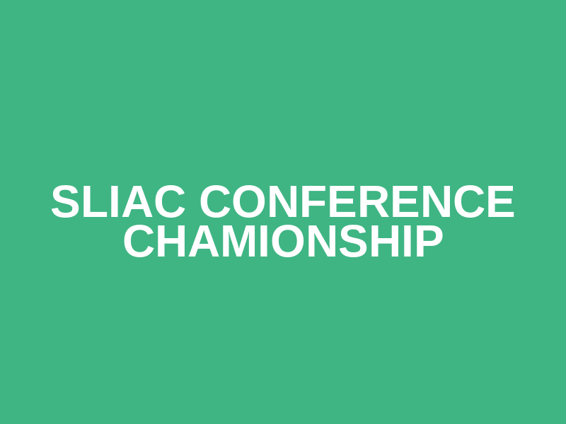 SLIAC Conference Chamionship