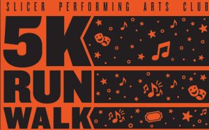 Slicer Performing Arts Club (SPArC) 5K Run and Walk Logo