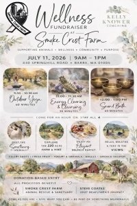 Smoke Crest Farm's Wellness Fundraiser for the 2027 Deaflympics Logo