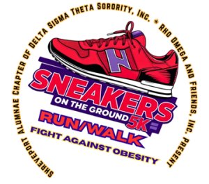 Sneakers on the Ground 5k Logo