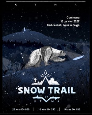 Snow Trail by UTMA Logo