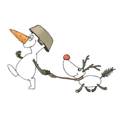 Snowman Shuffle 4 Miler Run/Walk 2027 Logo