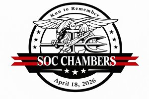 SOC Chambers 5 Mile Memorial Run Logo