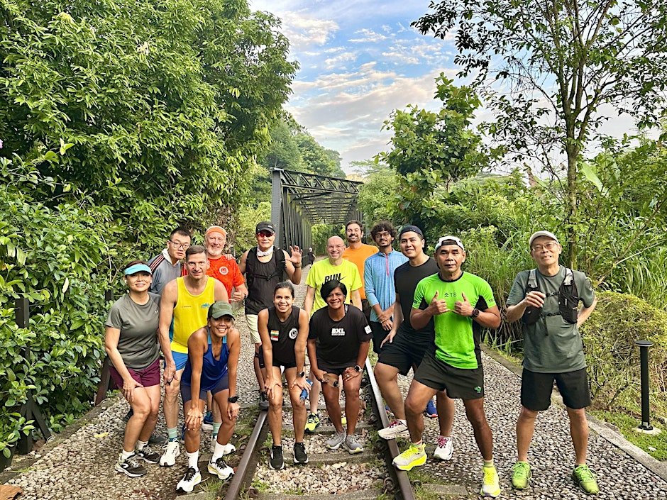 Social Trail Run n Brekkie. Make new friends from an int'l run n social grp