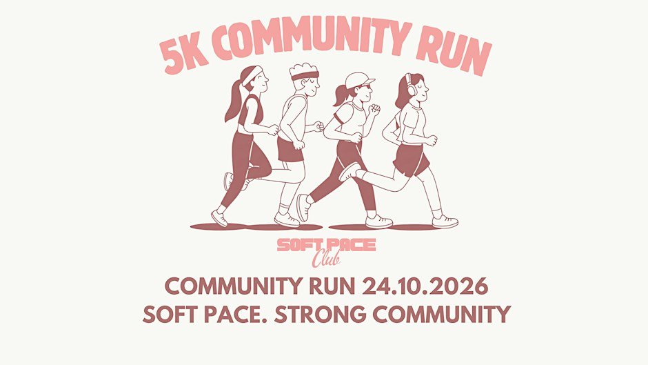 SOFT PACE CLUB by Sabrina Sterntal – Community Run 5K #03