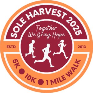 Sole Harvest 5K/10K Run & 1 Mile Walk Logo