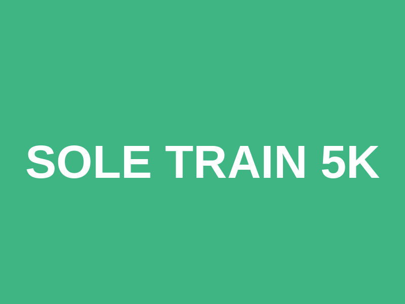 Sole Train 5K Logo
