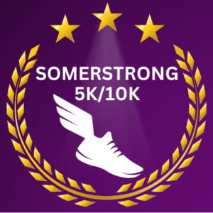 SomerStrong 5K,10K, fun walk, kids fun run (Halloween-themed) and Trunk or Treat Logo