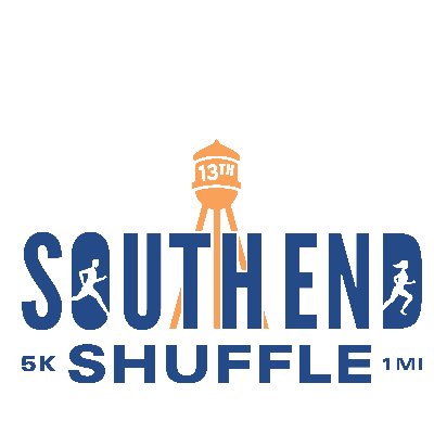 South End Shuffle 5k & 1 Mile Logo