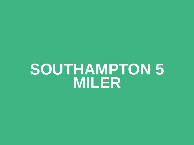Southampton 5 Miler Logo