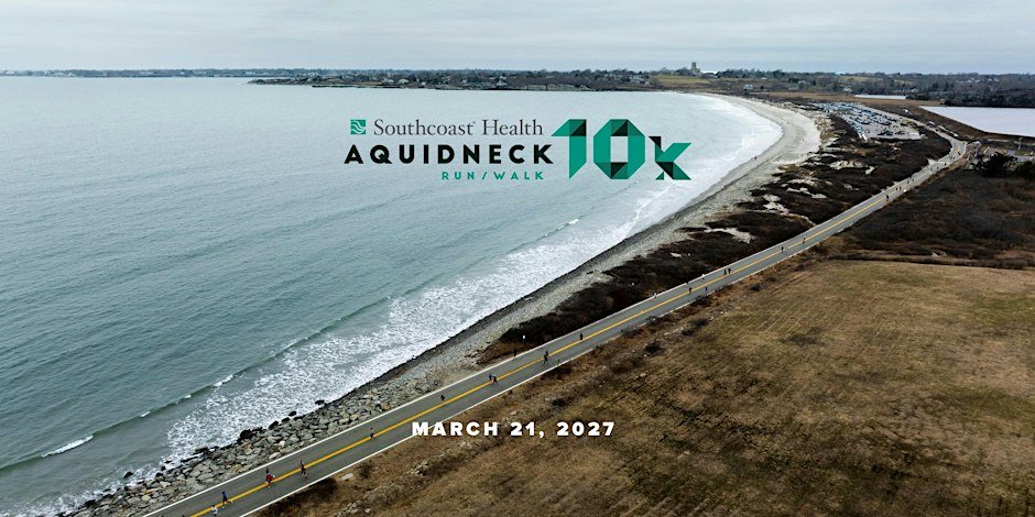 Southcoast Health Aquidneck 10k | 2027 Logo