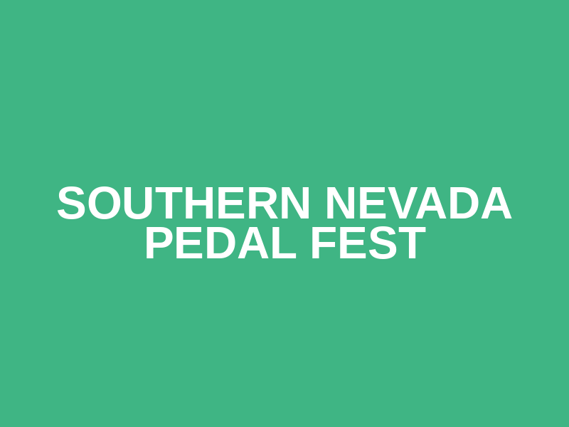 Southern Nevada Pedal Fest Logo
