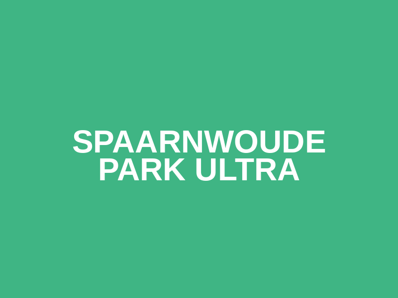 Spaarnwoude Park Ultra Logo