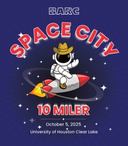 Space City 10 Miler and 5k Logo