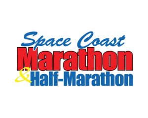 Space Coast Marathon & Half Marathon Logo