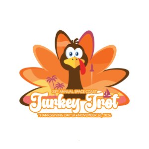 Space Coast Turkey Trot 5K Logo