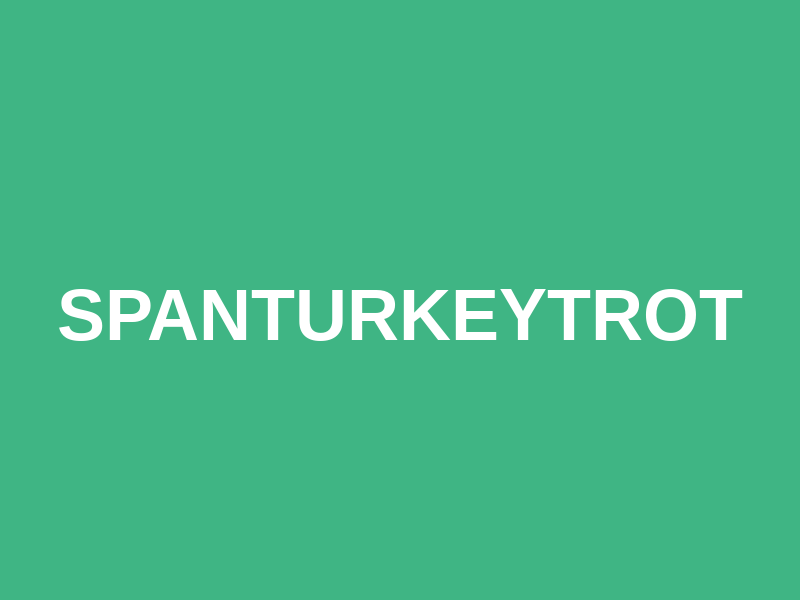 SPANTurkeyTrot Logo