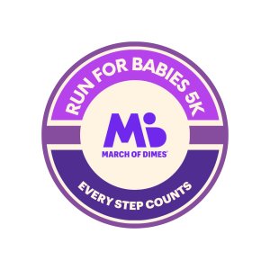 Spartanburg Run for Babies 5k by March of Dimes Logo