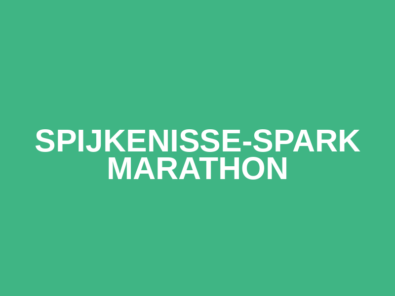 Spijkenisse-Spark Marathon